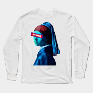 girl with a pearl earring Long Sleeve T-Shirt